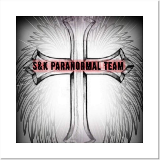 S&K Para Angel Wings and Cross Wall Art by S&K Paranormal Store